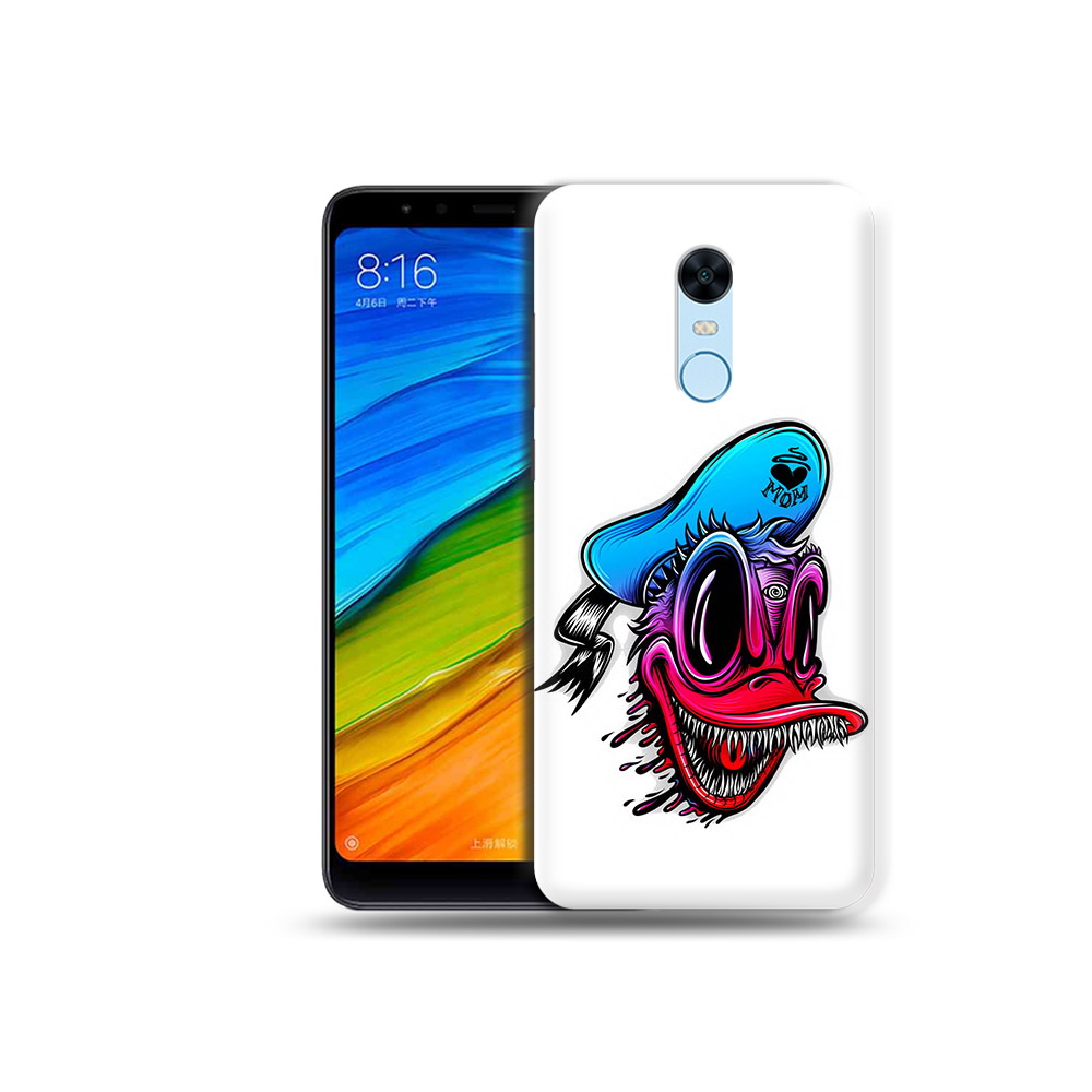 

Чехол MyPads Tocco для Xiaomi Redmi 5 Plus Дональд (PT94743.327.71), Прозрачный, Tocco