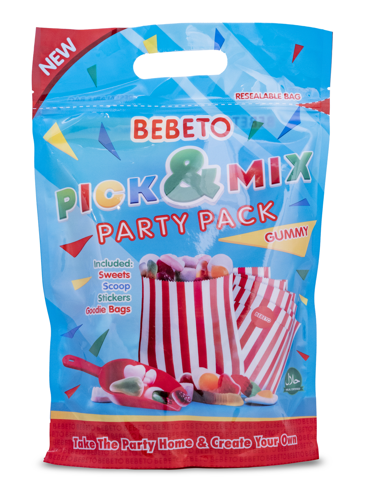 

Мармелад жевательный BEBETO Pick & Mix 750г, Мармелад жевательный Bebeto Party pack - Pick & Mix 750г