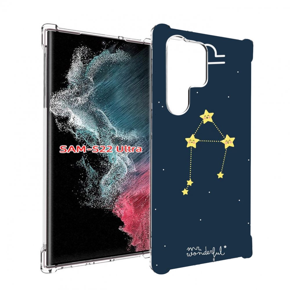 Чехол MyPads знак-зодиака-весы-1 для Samsung Galaxy S23 Ultra