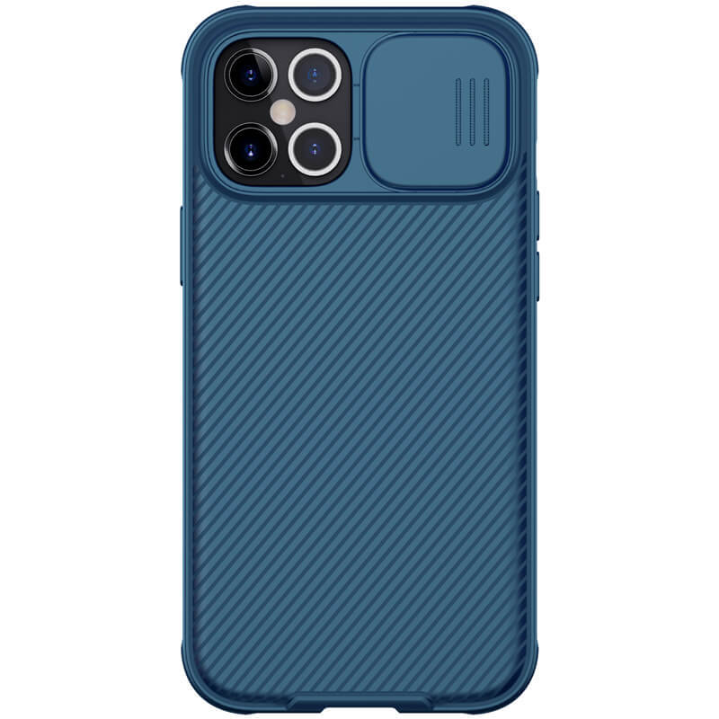 

Накладка Nillkin CamShield Pro Case с защитой камеры для iPhone 12 Pro Max, Синий