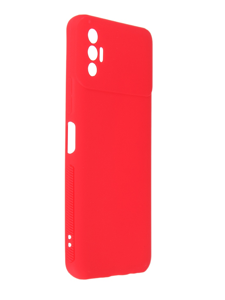 фото Чехол neypo для tecno spark 8p soft matte silicone red nst50616