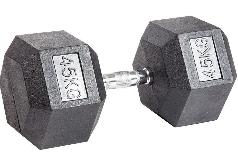 

Неразборная гантель YOUSTEEL Гексональная 1 x 50 кг, черный, Гексональная