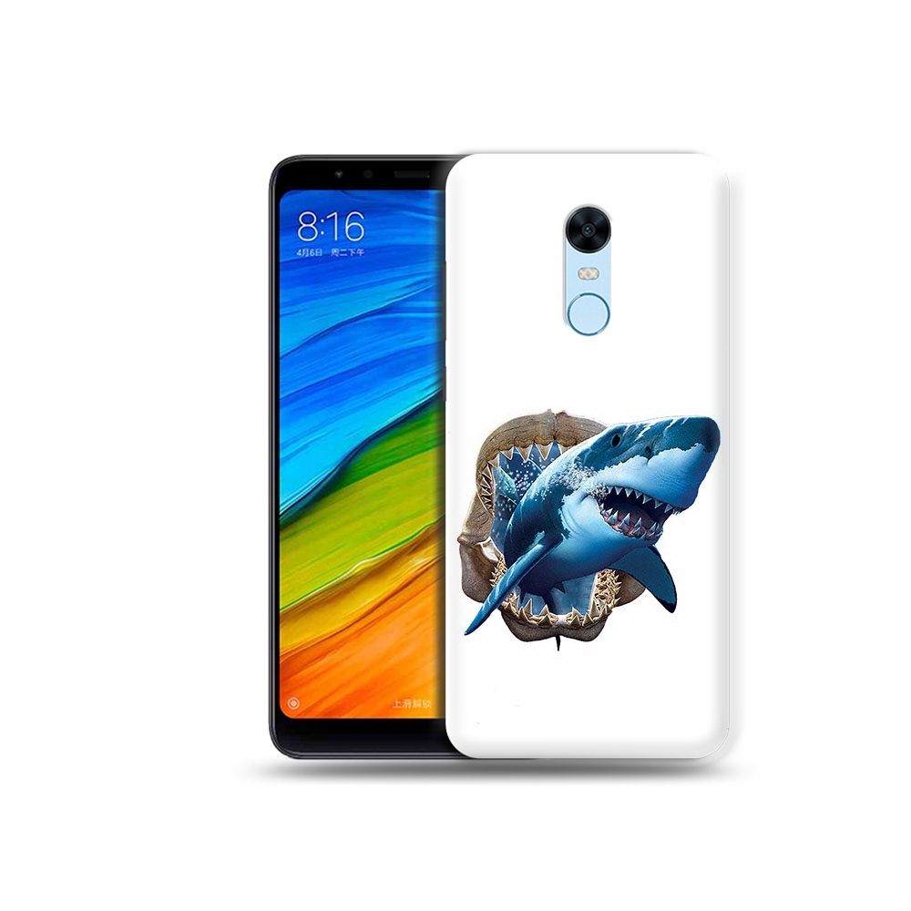 

Чехол MyPads Tocco для Xiaomi Redmi 5 Plus челюсти (PT94743.327.675), Прозрачный, Tocco