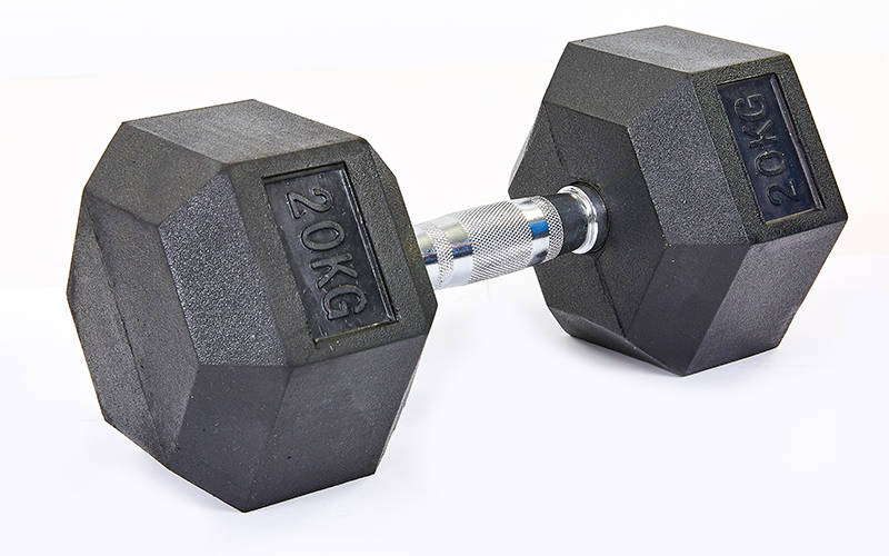 

Неразборная гантель YOUSTEEL Гексональная 1 x 20 кг, черный, Гексональная