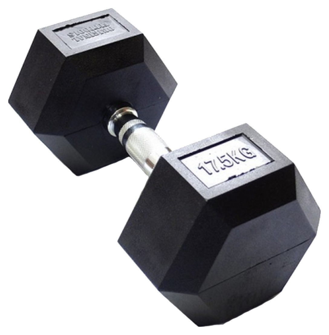 

Неразборная гантель YOUSTEEL Гексональная 1 x 17,5 кг, черный, Гексональная