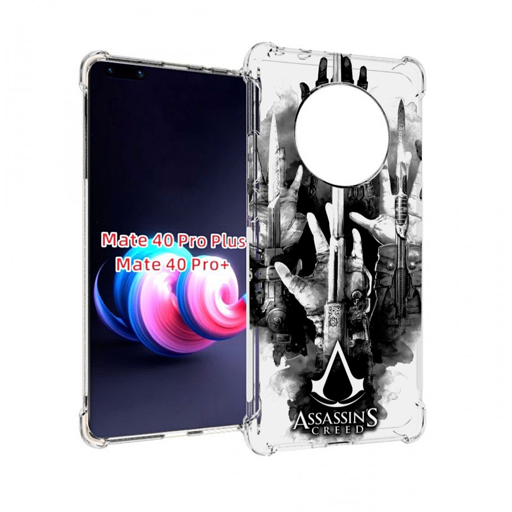 

Чехол на Xiaomi Redmi Note 10/Note 10S/Poco M5s "Соты красные", Прозрачный, Tocco
