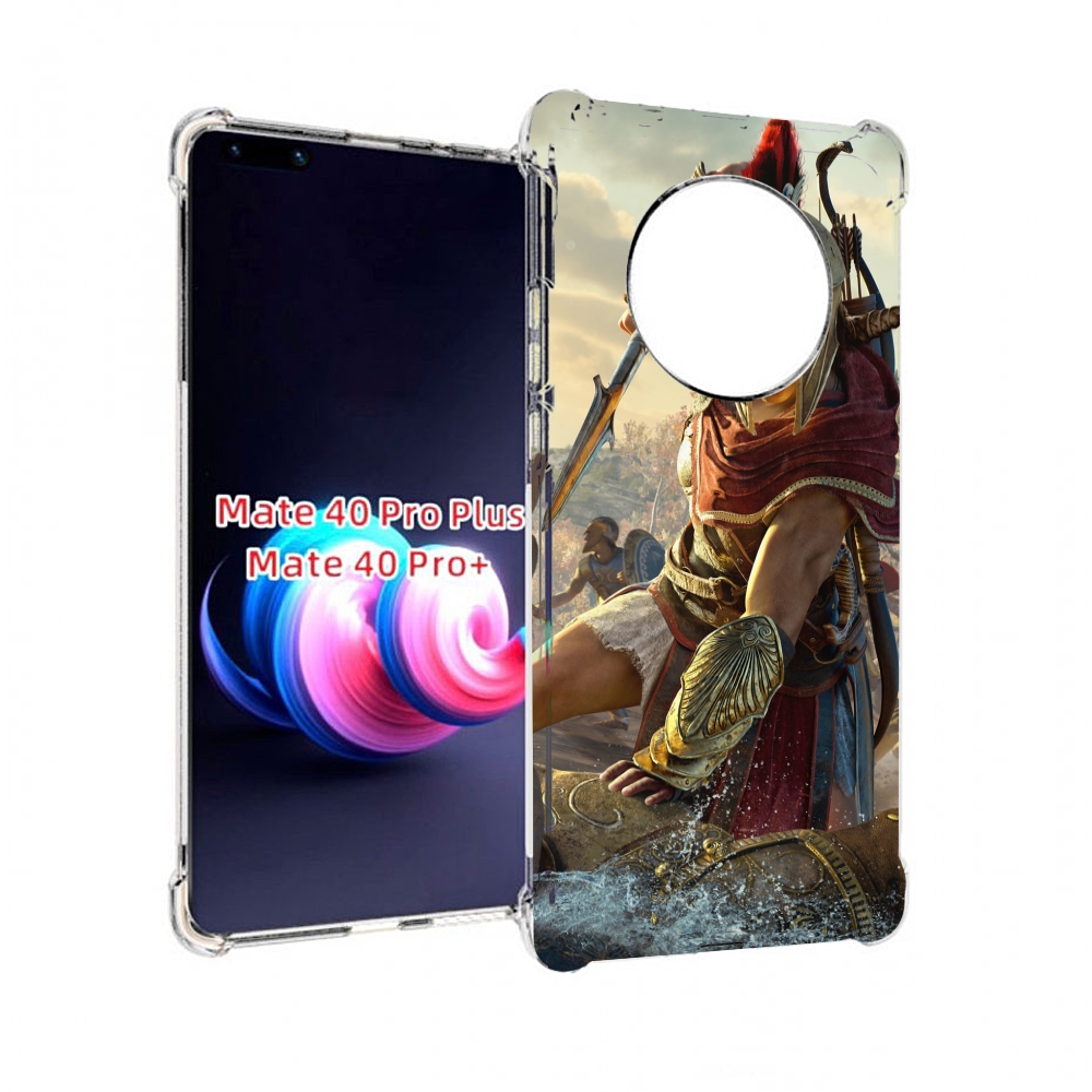 Чехол MyPads Assassin's Creed Odyssey Kassandra мужской для Huawei Mate 40 Pro+ Plus