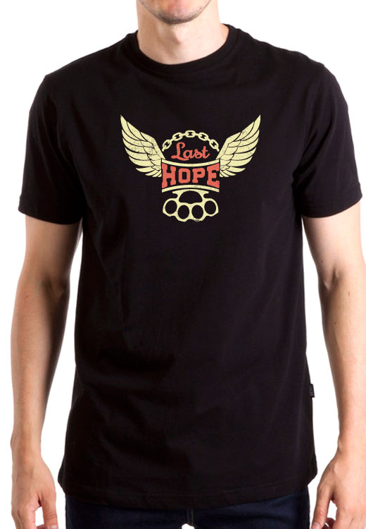 

Футболка унисекс NoBrand Last Hope черная XL, Черный, Last Hope