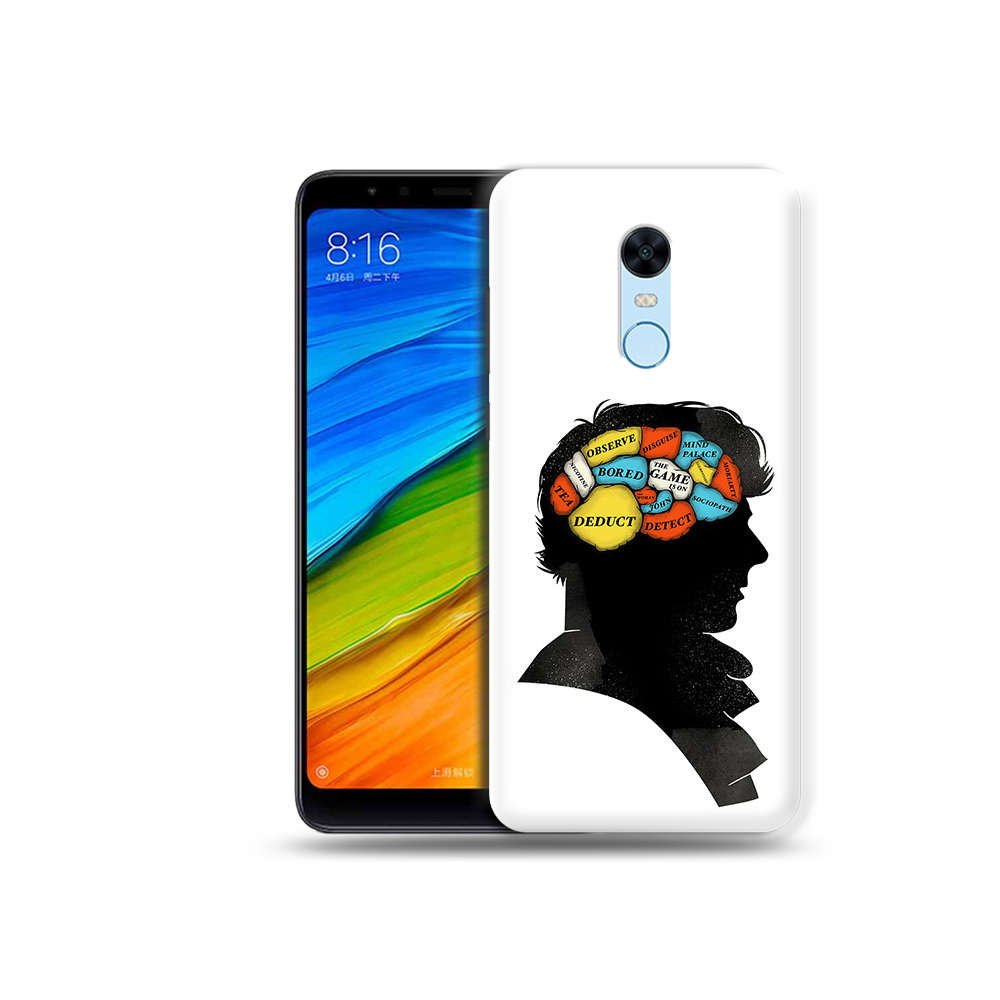 

Чехол MyPads Tocco для Xiaomi Redmi 5 Plus темный рисунок (PT94743.327.640), Прозрачный, Tocco