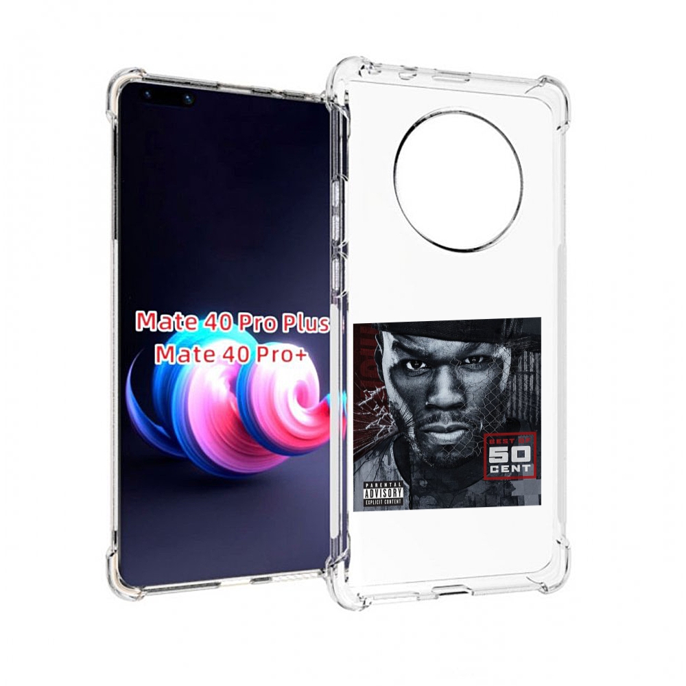Чехол MyPads 50 Cent - Best Of для Huawei Mate 40 Pro+ Plus