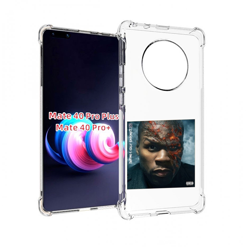 

Чехол MyPads 50 Cent - Before I Self Destruct мужской для Huawei Mate 40 Pro+ Plus, Прозрачный, Tocco