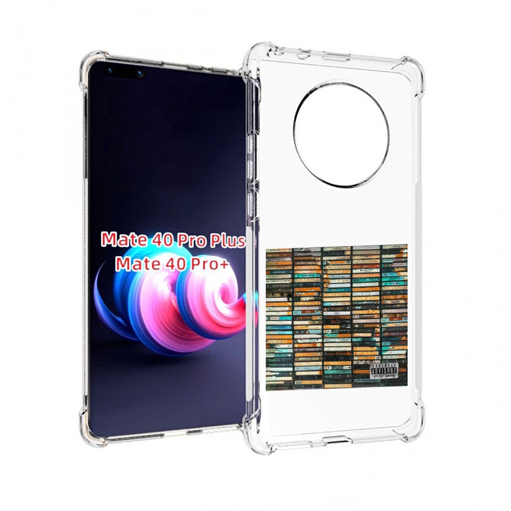 

Чехол MyPads 2004 Скриптонит для Huawei Mate 40 Pro+ Plus, Прозрачный, Tocco