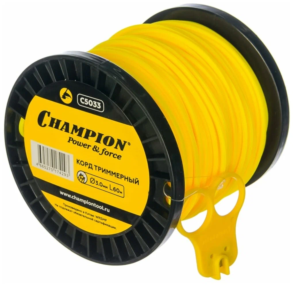 

Корд тримм. Champion Star 3.0мм х 60м (звезда)