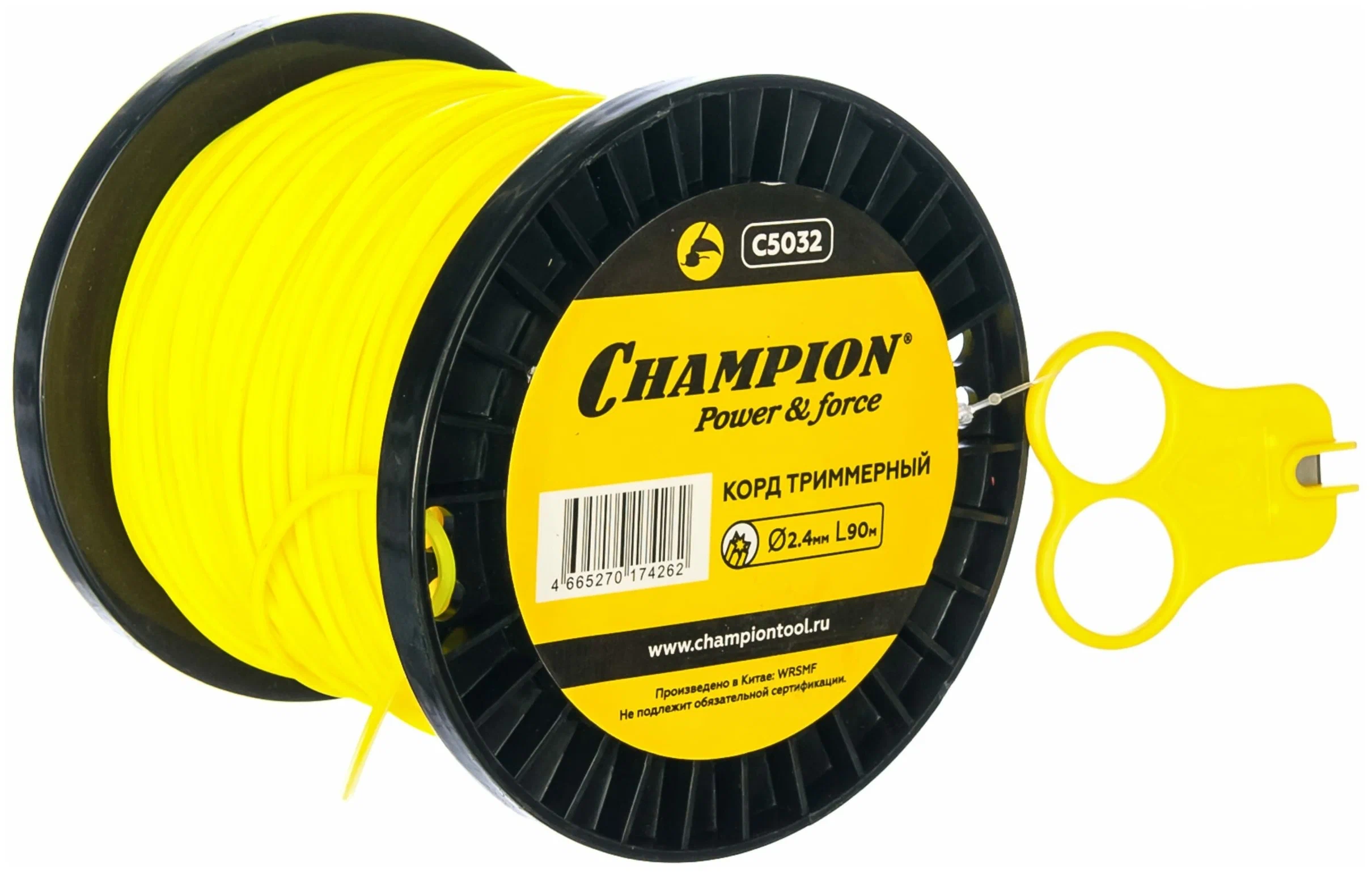 

Корд тримм. Champion Star 2.4мм х 90м (звезда)