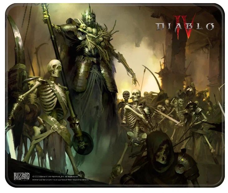 Коврик для мыши Blizzard: Diablo IV – Skeleton King