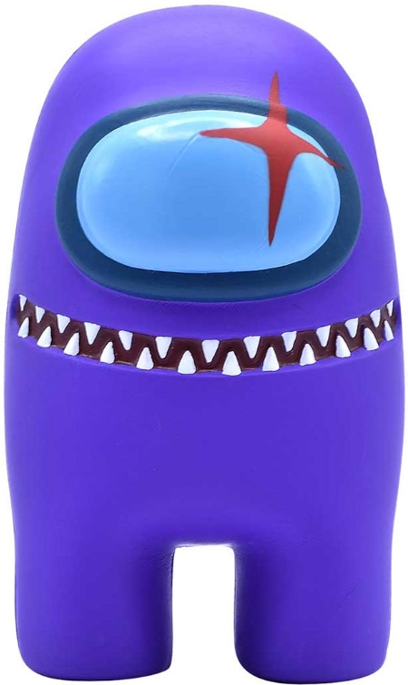 Игрушка-антистресс сквиш Among Us: Mega фиолетовый (15 см)