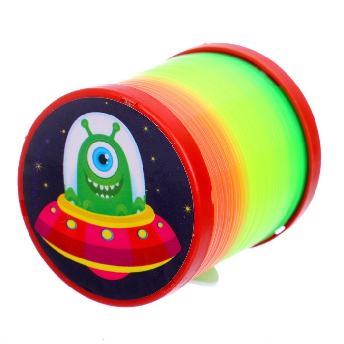 

Пружинка Funny Toys радуга Космическое настроение d=5 см 2694892, Разноцветный