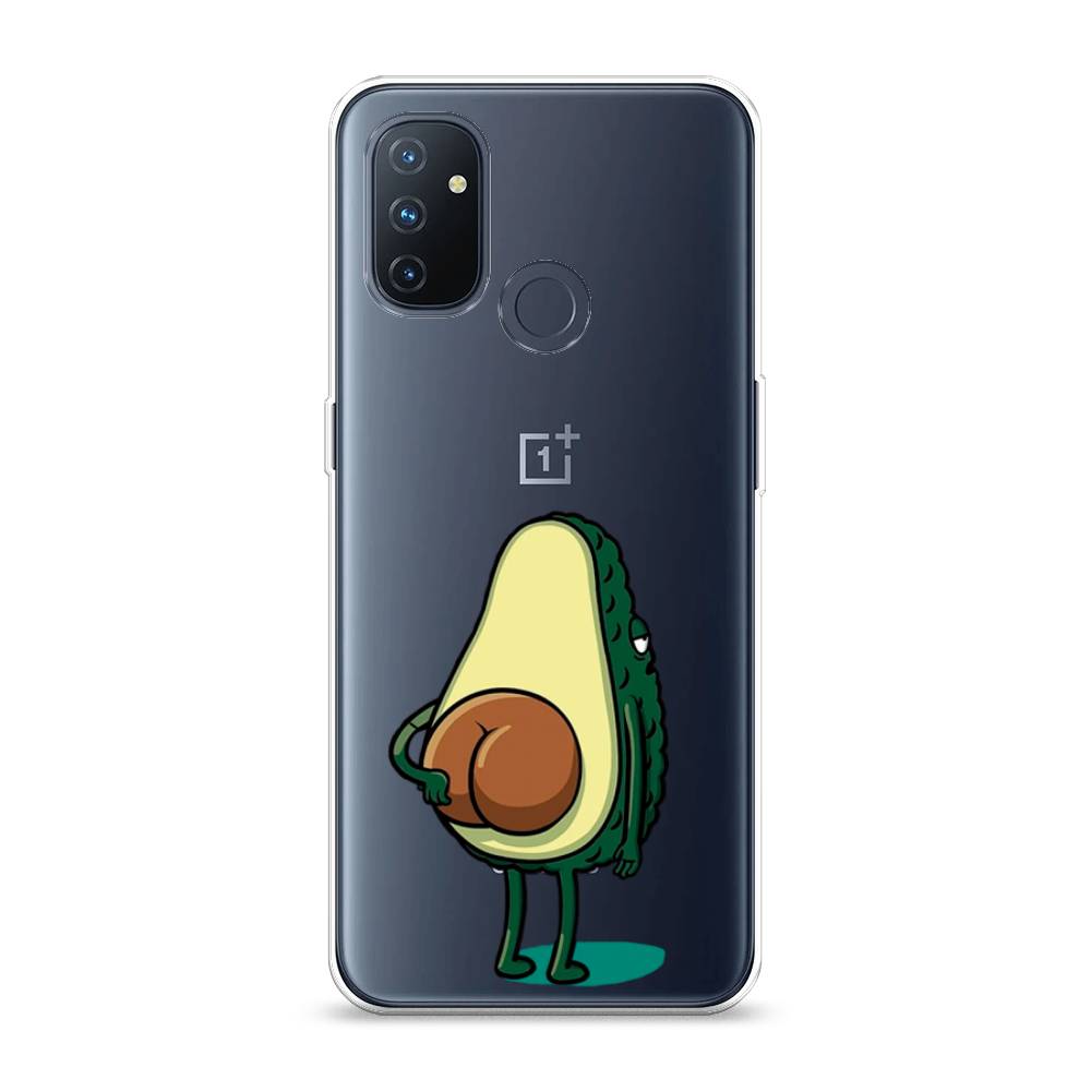 

Чехол Awog на OnePlus Nord N100 / ВанПлас Nord N100 "Попа авокадо", Зеленый;коричневый;прозрачный, 152450-10