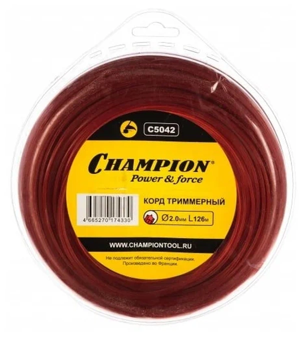 

Корд тримм. Champion Star Pro 2.0мм*126м (звезда)