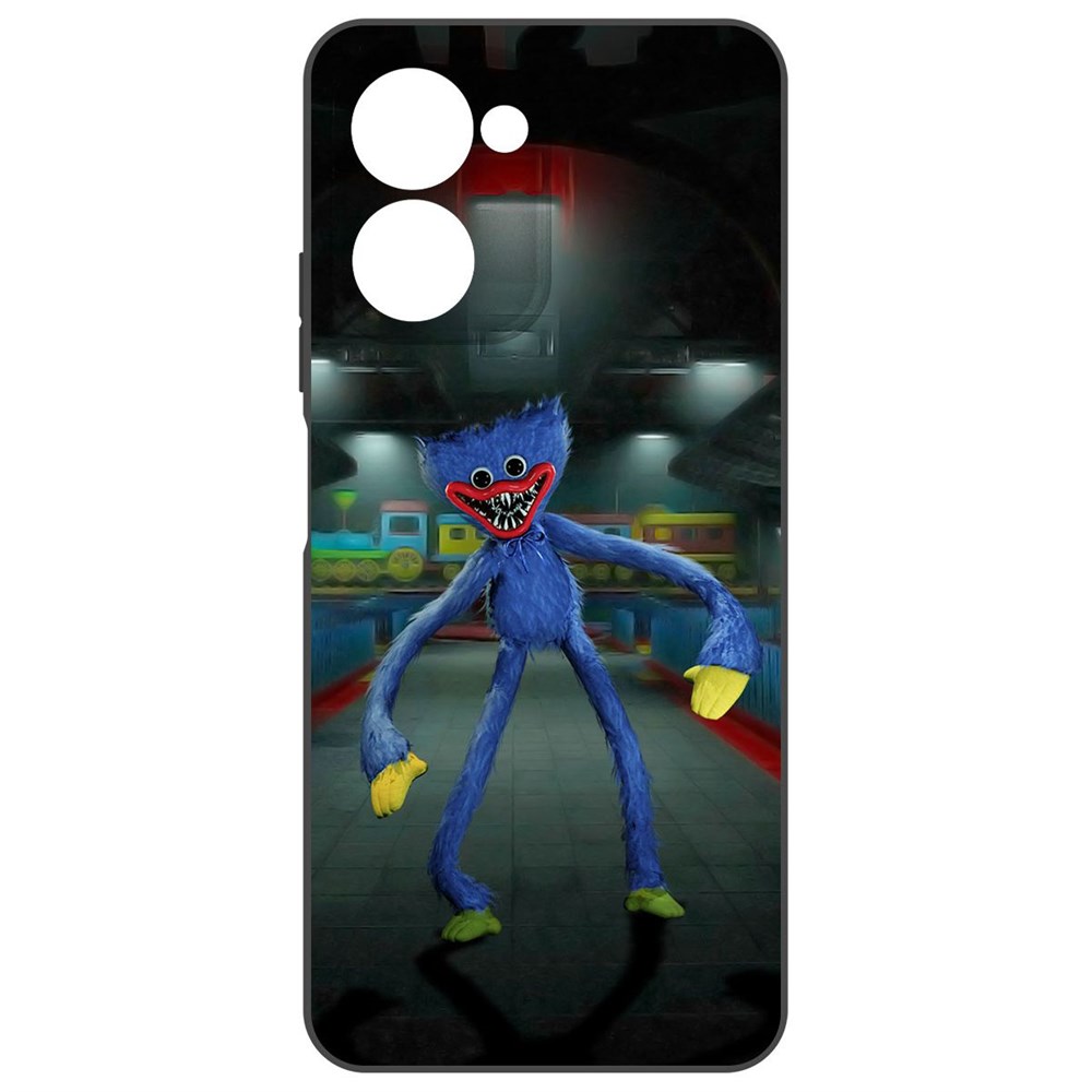 

Чехол-накладка Krutoff Soft Case Хаги Ваги для Realme C33 2023 черный