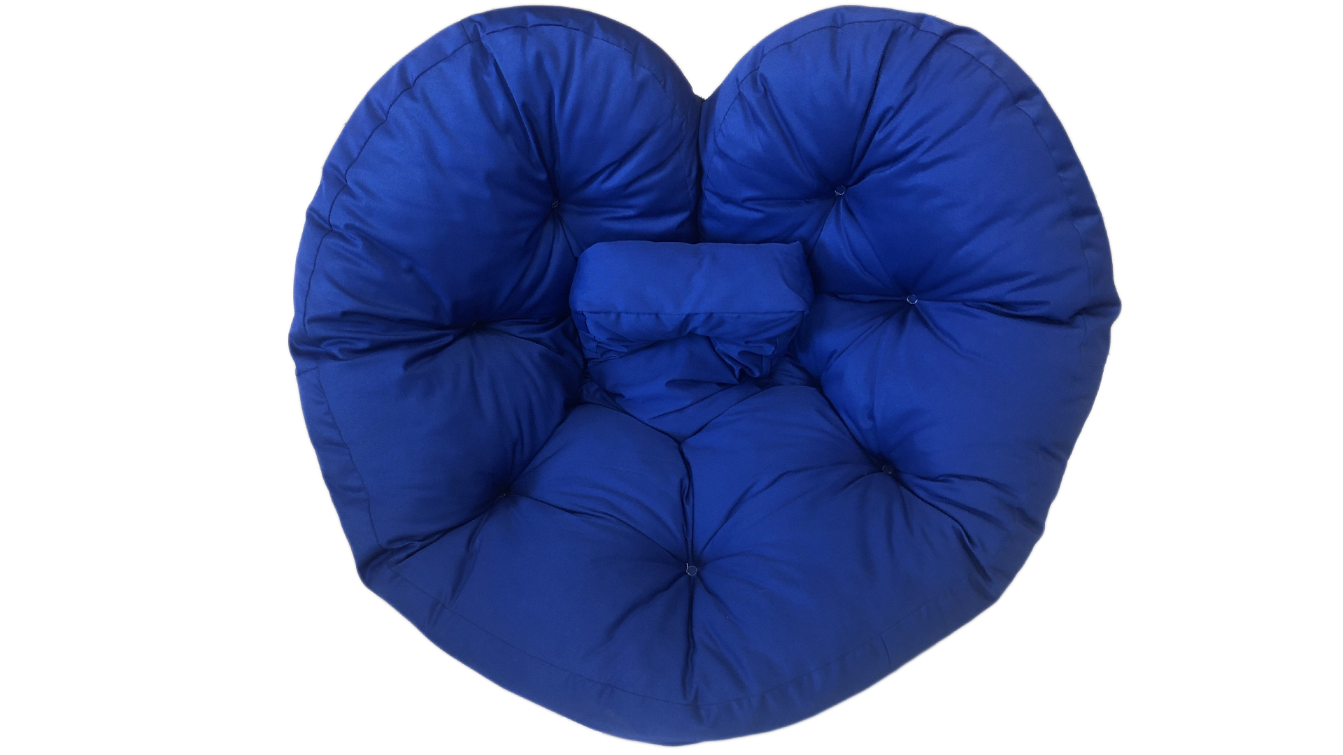 фото Кресло-трансформер оптима сердце синий мебельторг