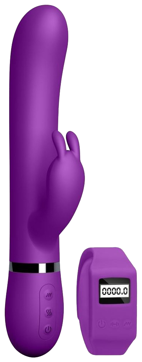 фото Фиолетовый вибромассажер-кролик kegel rabbit с браслетом 22,5 см 187159 shots media bv
