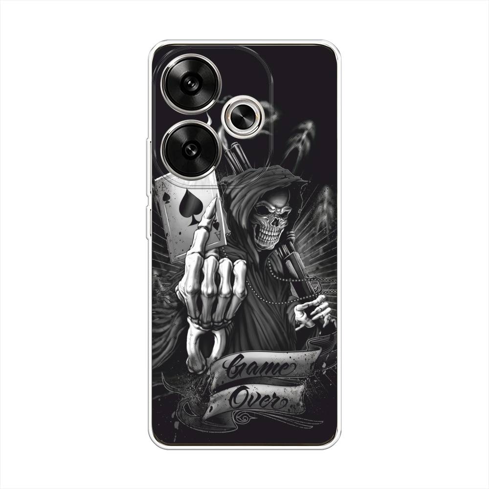 

Силиконовый чехол "Игра закончена" на Xiaomi Redmi Turbo 3, Черный, 322150-1