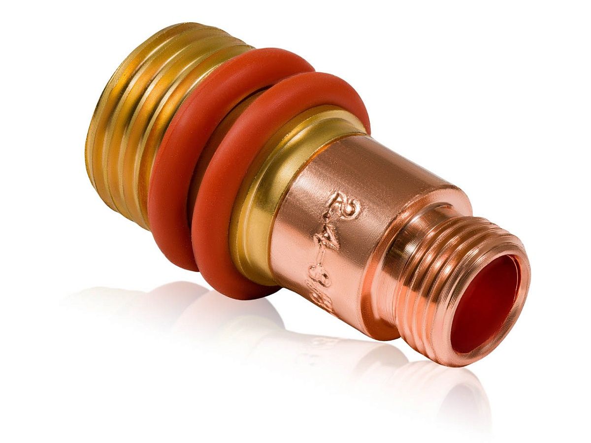 Держатель цанги ГАЗ ЛИНЗА КЕДР (TIG-17 18 26 PRO/EXPERT) диаметр 2,4 мм 8018383