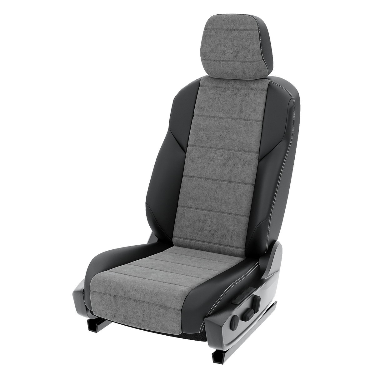 

Чехлы на сиденья Click Auto для УАЗ Pickup ресталинг 1 CA1607CF2S445 Алькантара, Серый;черный, CA1607