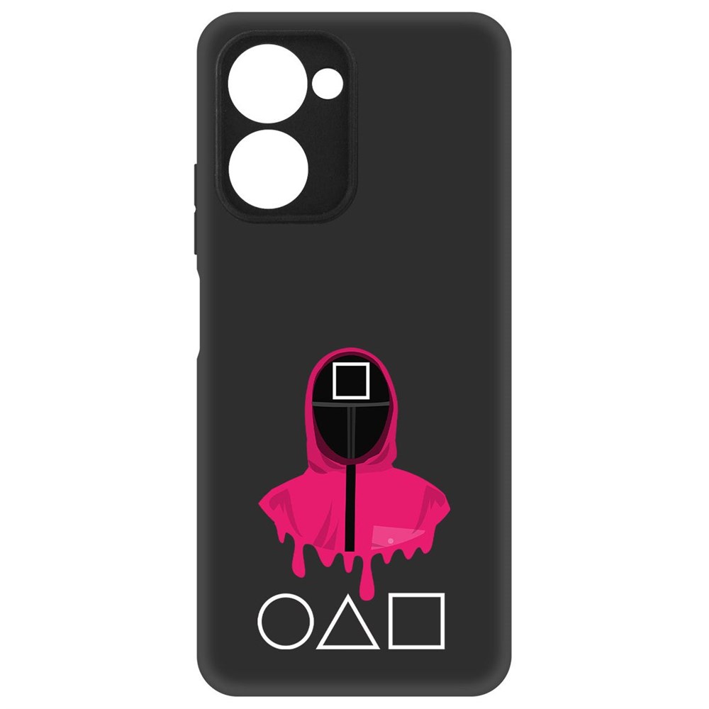

Чехол-накладка Krutoff Soft Case Игра в кальмара-Начальник для Realme C33 2023 черный