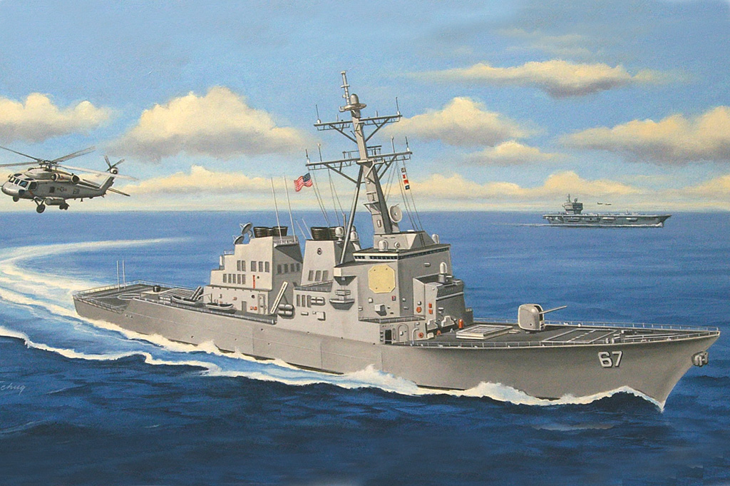 

Сборная модель HobbyBoss 1/700 USS Cole DDG-67 83410