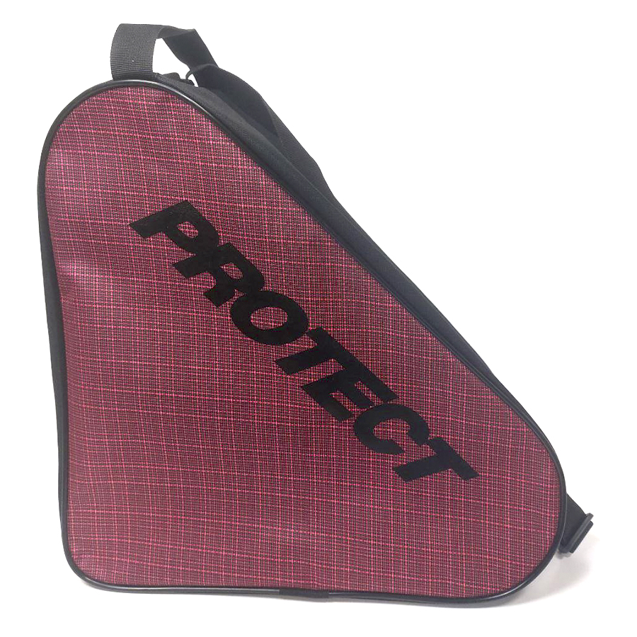 Сумка для коньков PROTECT, 39х39х20 см розовая (999-554)