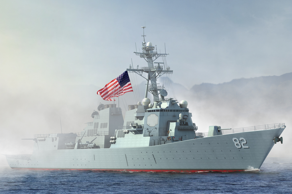 

Сборная модель HobbyBoss 1/700 USS Lassen DDG-82 83412