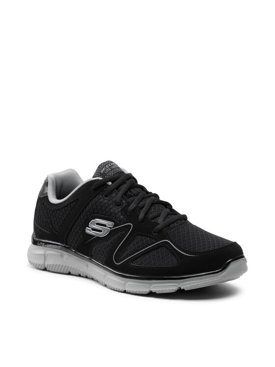 

Кроссовки Flash Point 58350/BKGY Skechers Черный 44 EU, Flash Point 58350/BKGY