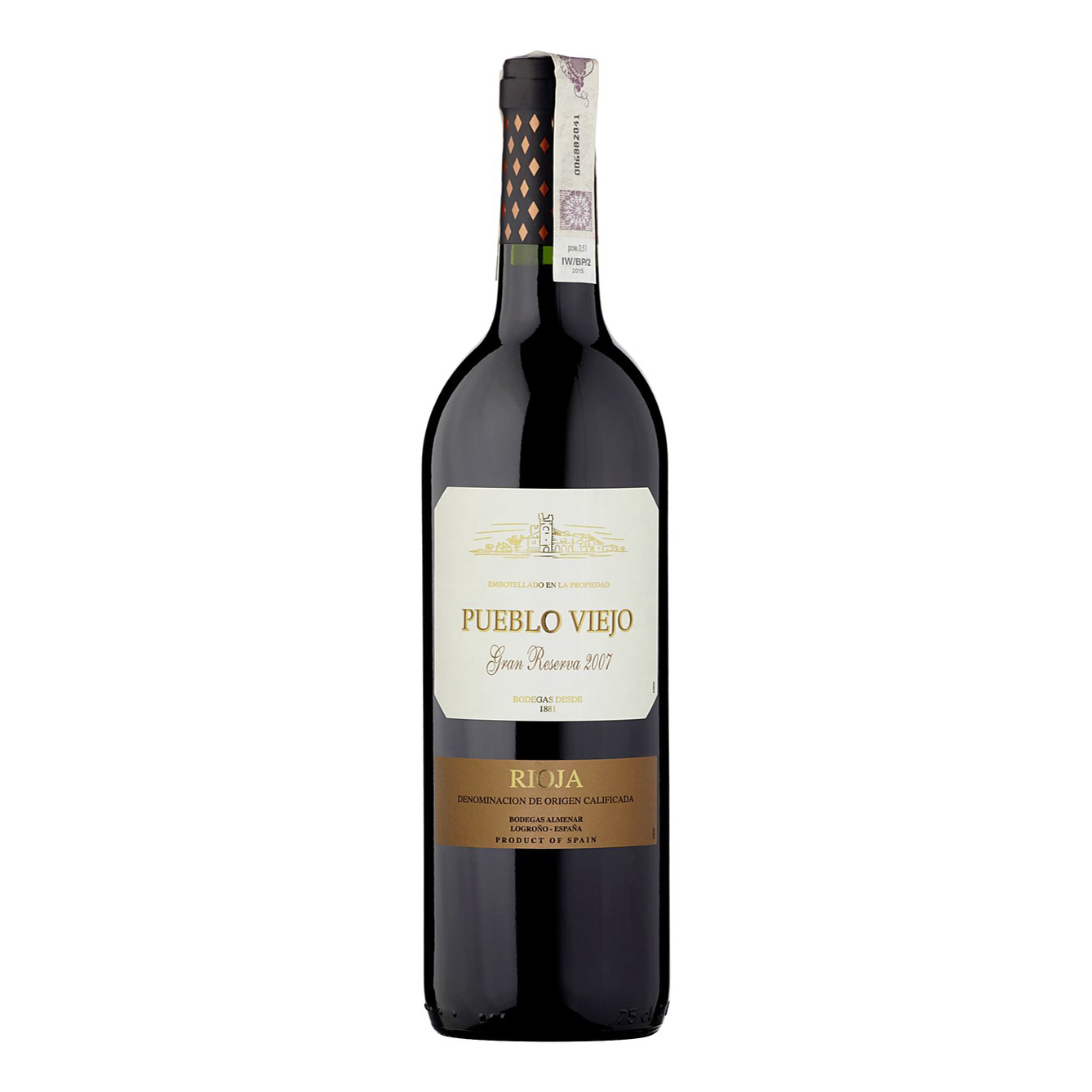 

Вино Pueblo Viejo Gran Rioja Reserva красное сухое 14% 0,75 л