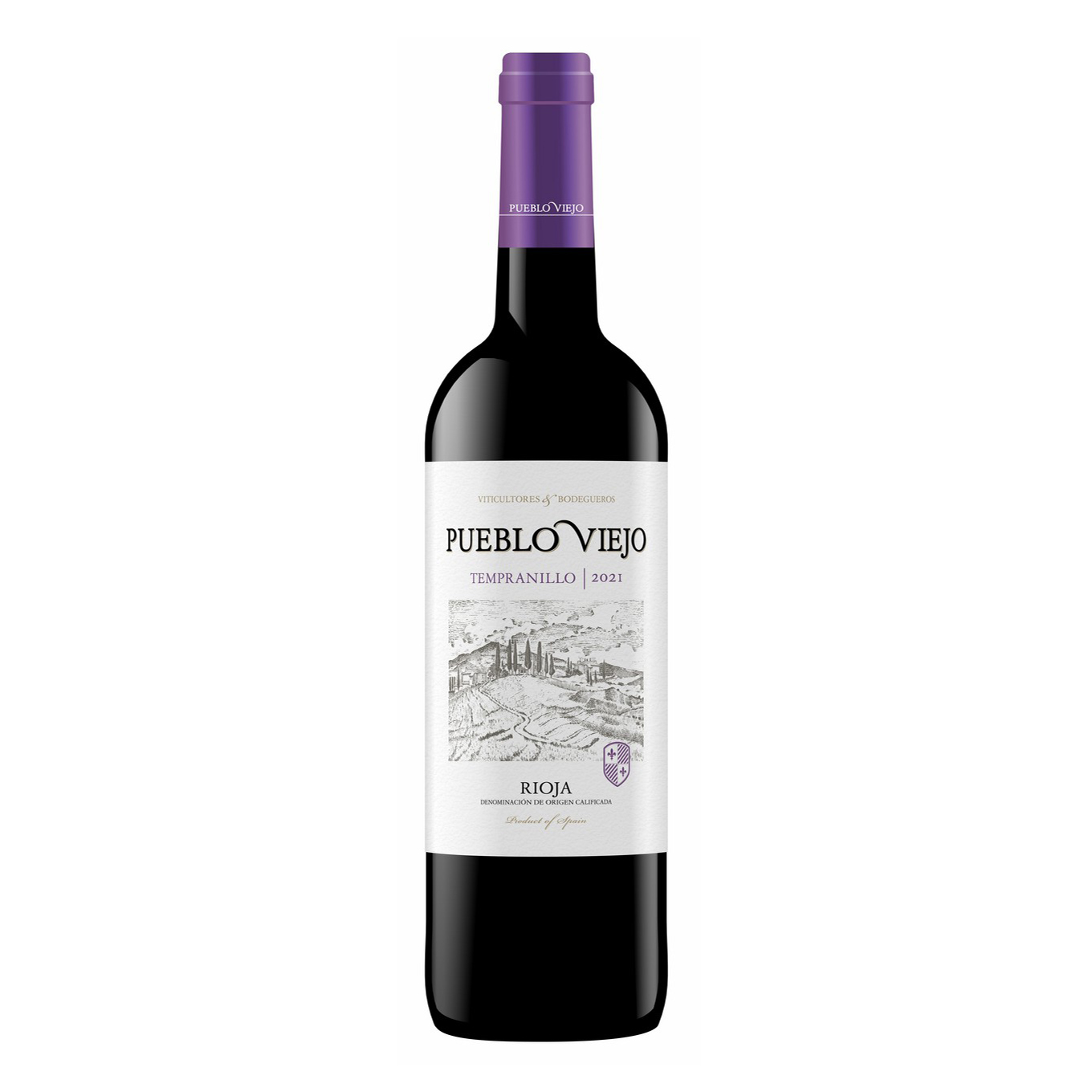 

Вино Pueblo Viejo Tempranillo красное сухое 14% 0,75 л Испания