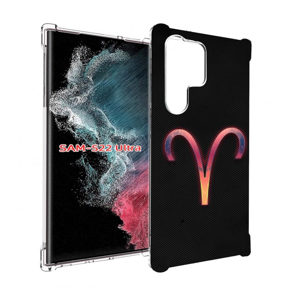 

Чехол MyPads знак зодиака овен 1 для Samsung Galaxy S23 Ultra, Прозрачный, Tocco