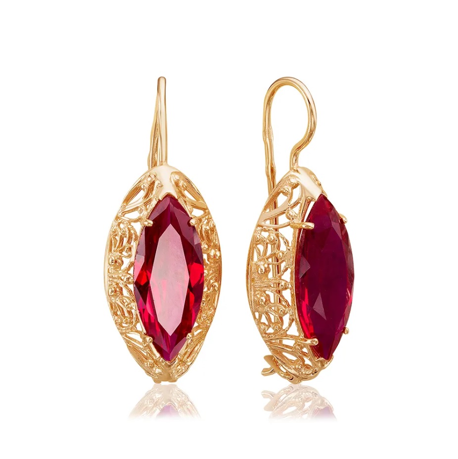 

Серьги из серебра с корундом Media d`oro 03-2-1649, 03-2-1649