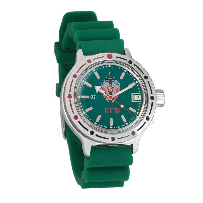 Наручные часы мужские Восток 420945 зеленые