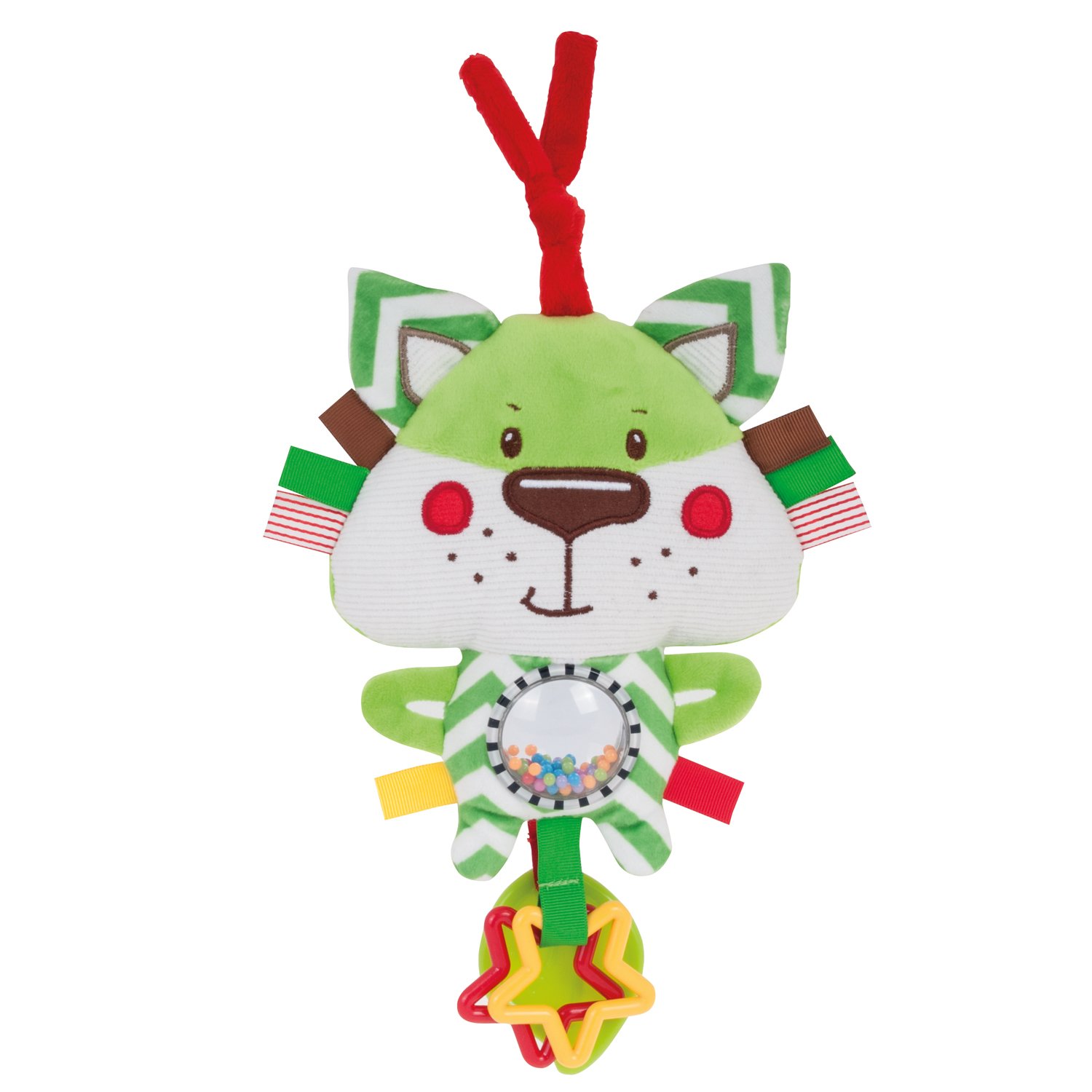 

Мягкая большая игрушка-погремушка Canpol Babies Forest Friends, лисенок, 30 см