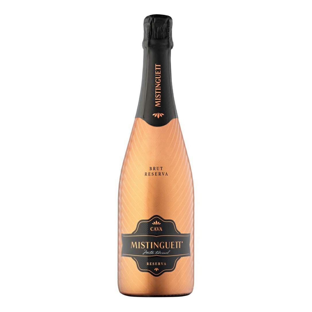 

Вино игристое Mistinguett Cava Reserva белое брют 11,5% 0,75 л Испания