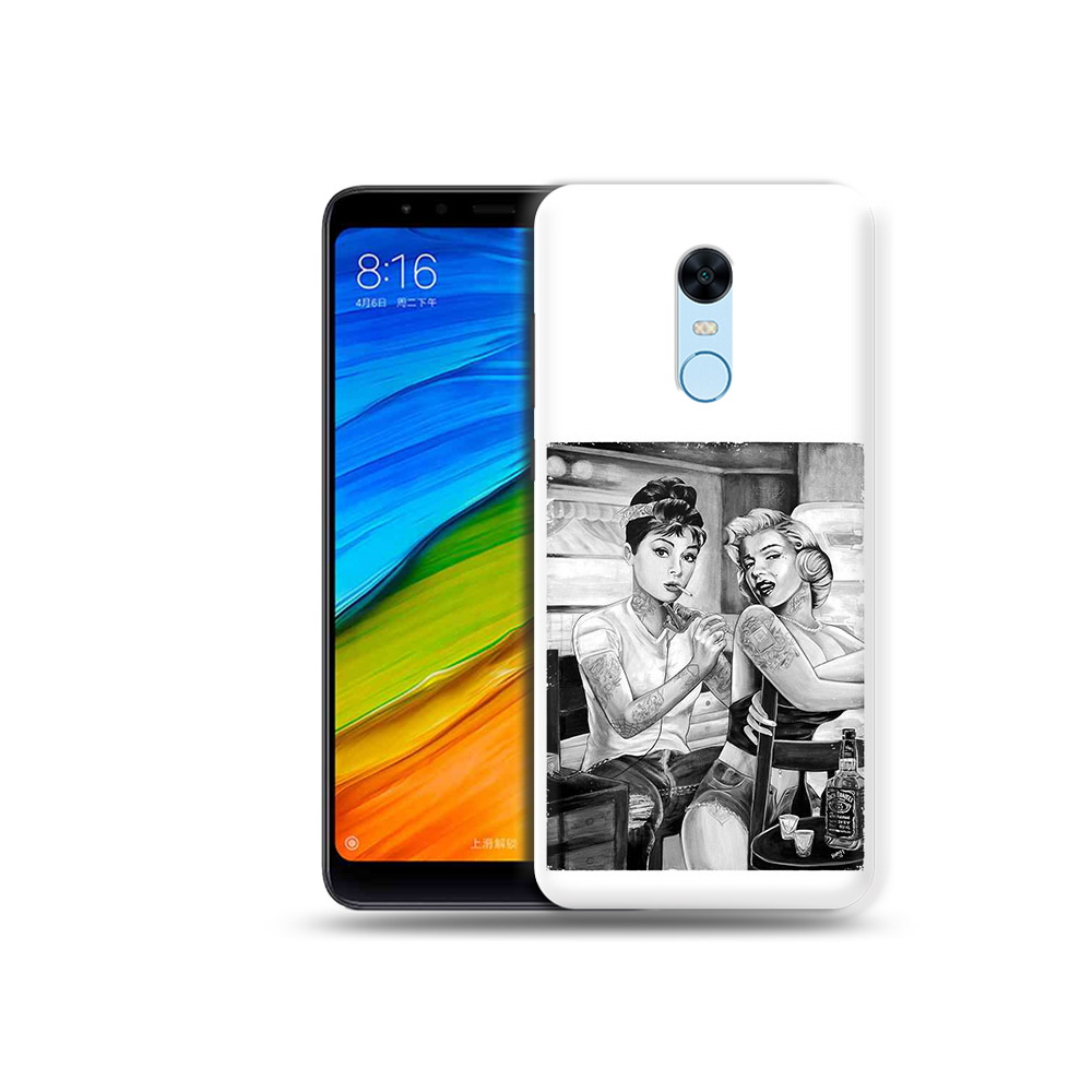 

Чехол MyPads Tocco для Xiaomi Redmi 5 Plus тату мастер (PT94743.327.637), Прозрачный, Tocco