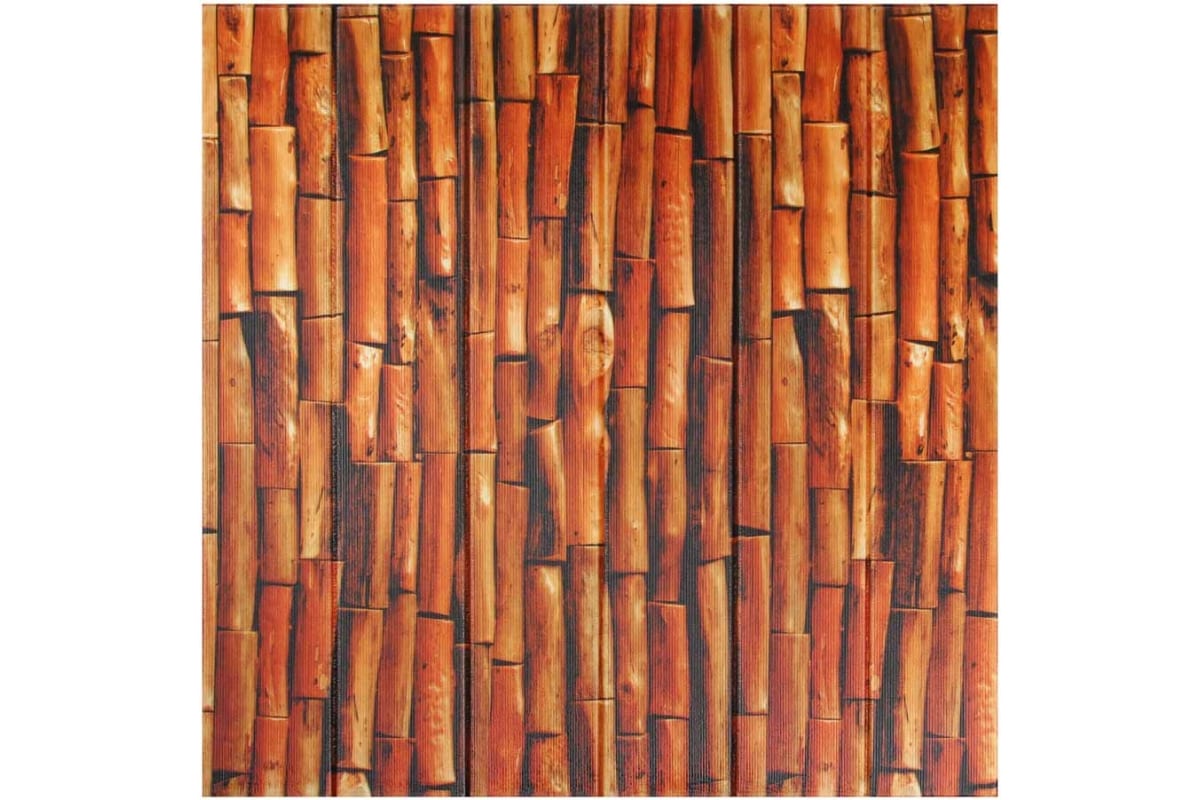 фото Inbloom плитка самоклеящаяся 70х70х0.7см, xpe, бамбук