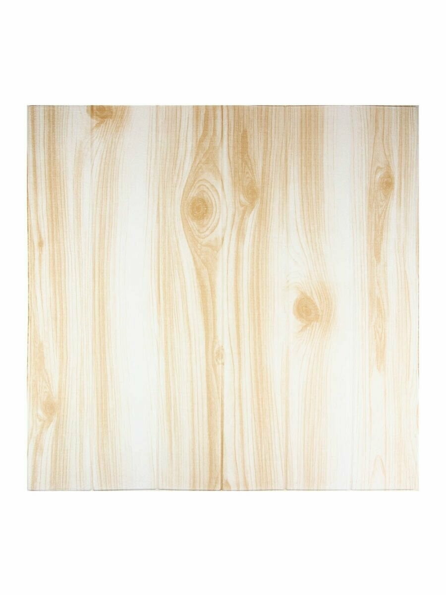 фото Inbloom плитка самоклеящаяся 70х70х0.5см, xpe, белое дерево
