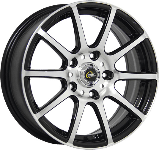 

Колесный диск Cross Street Y1010 bkf 6.5x15/5x100 D57.1 ET38