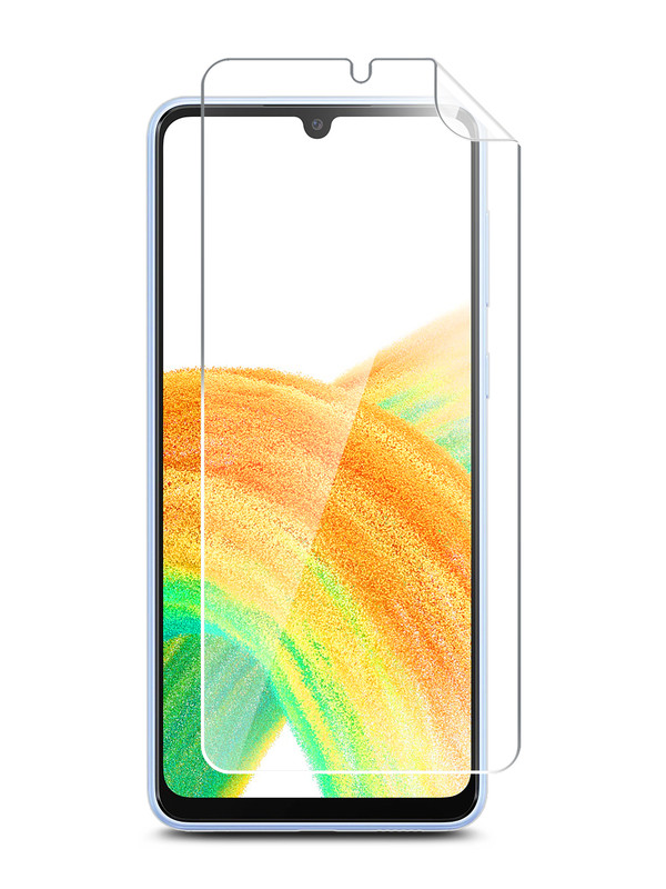 

Защитная плёнка для Samsung Galaxy A33 гидрогелевая прозрачная, Samsung Galaxy A33