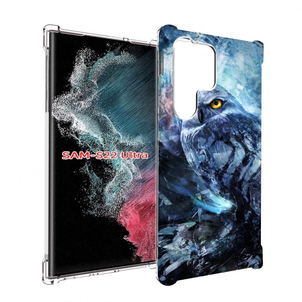 

Чехол MyPads замороженная-сова для Samsung Galaxy S23 Ultra, Прозрачный, Tocco