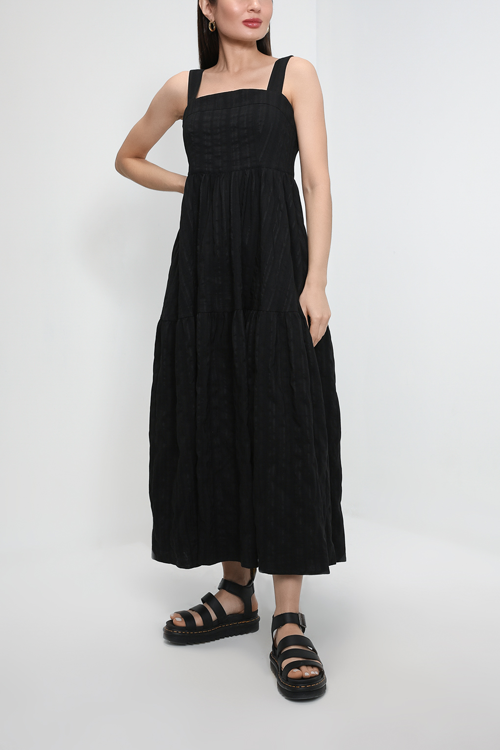 

Платье женское Belucci BL23045324CD черное S, Черный, BL23045324CD