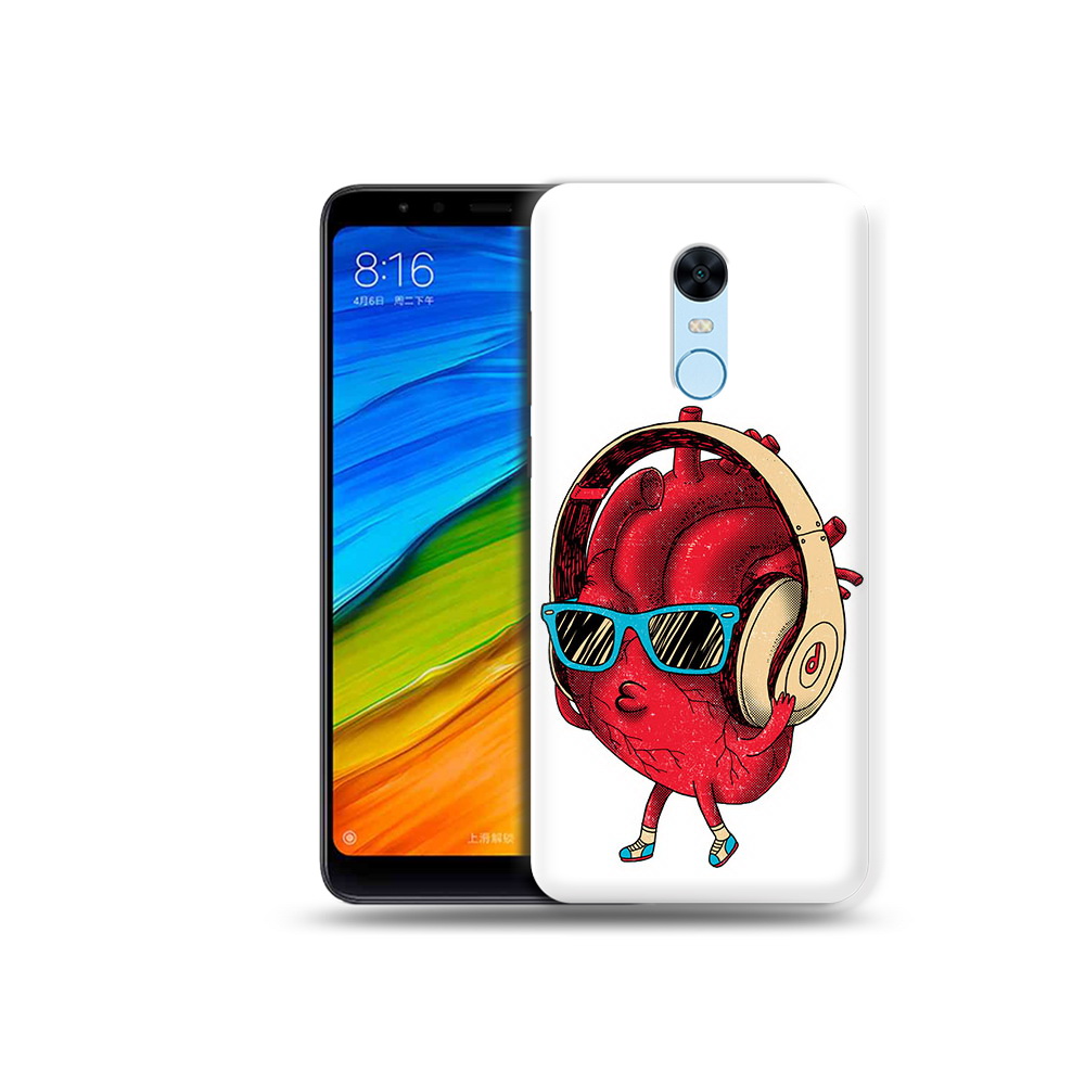 

Чехол MyPads Tocco для Xiaomi Redmi 5 Plus слушай сердце (PT94743.327.609), Прозрачный, Tocco