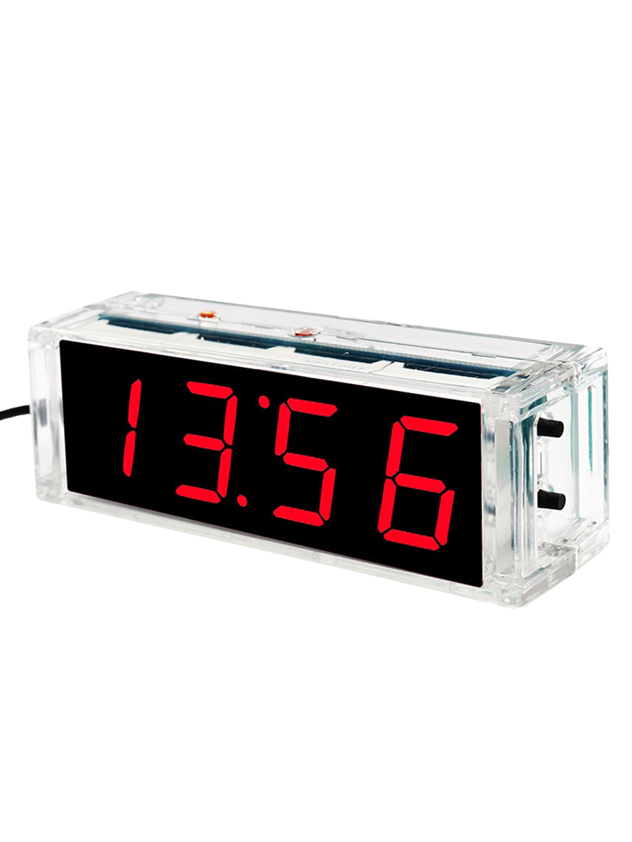 Набор для пайки 2emarket DYI Электронные часы будильник термометр (4869.3) набор для пайки 2emarket dyi электронные часы будильник термометр 4869 2